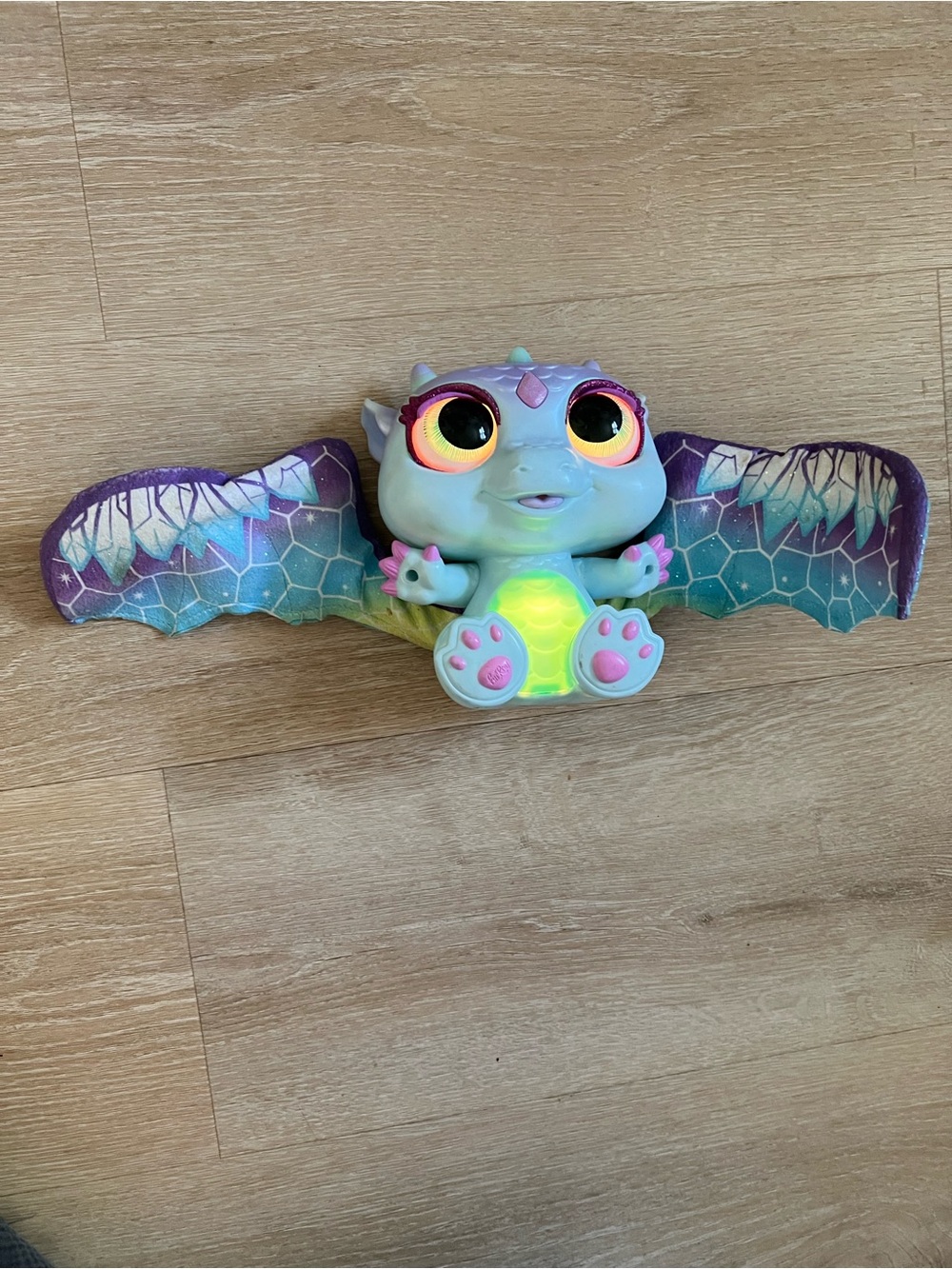 FurReal Moodwings Snow Dragon Interactive Pet Toy